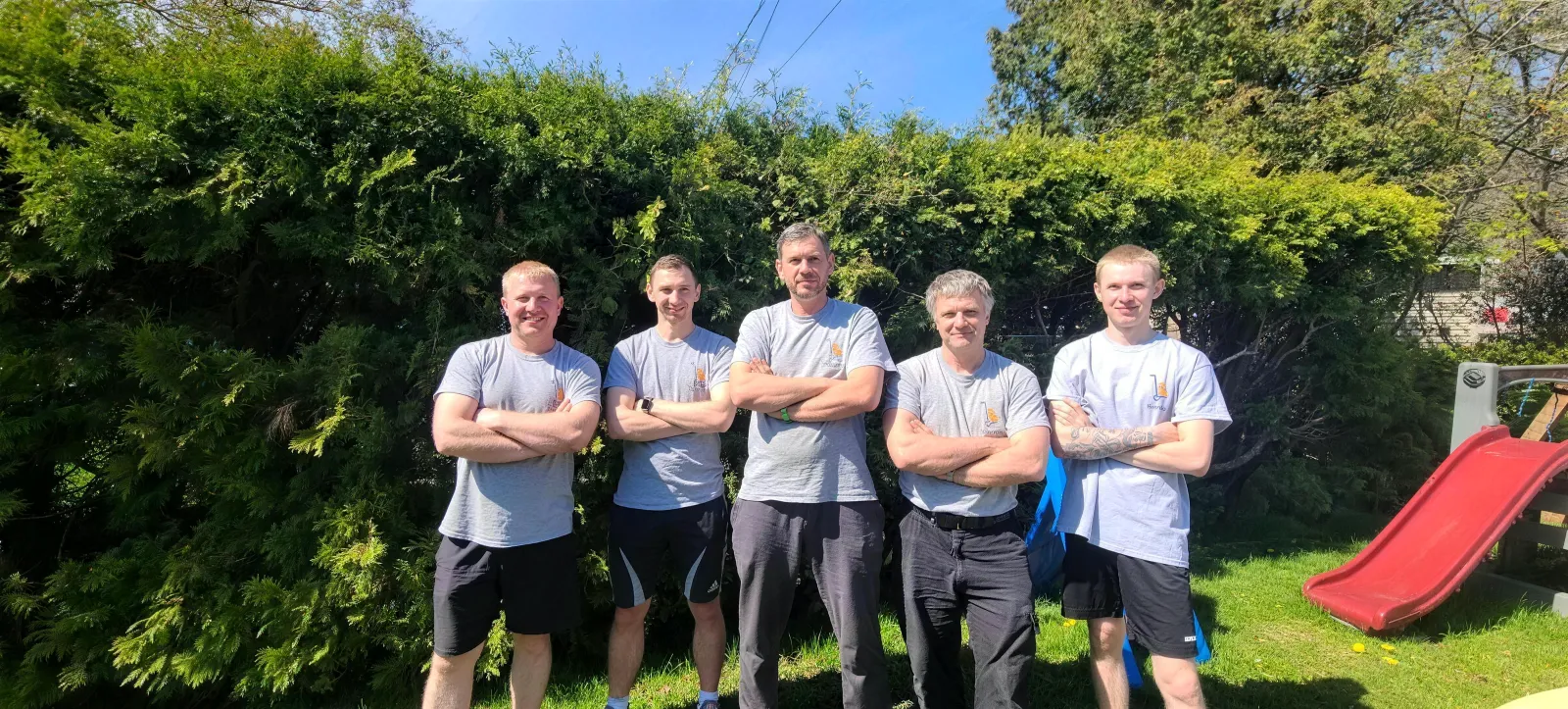 The Easy Move crew — real photo